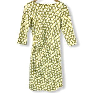 J. McLaughlin Sage Dress Catalina Gyroscope Ruched